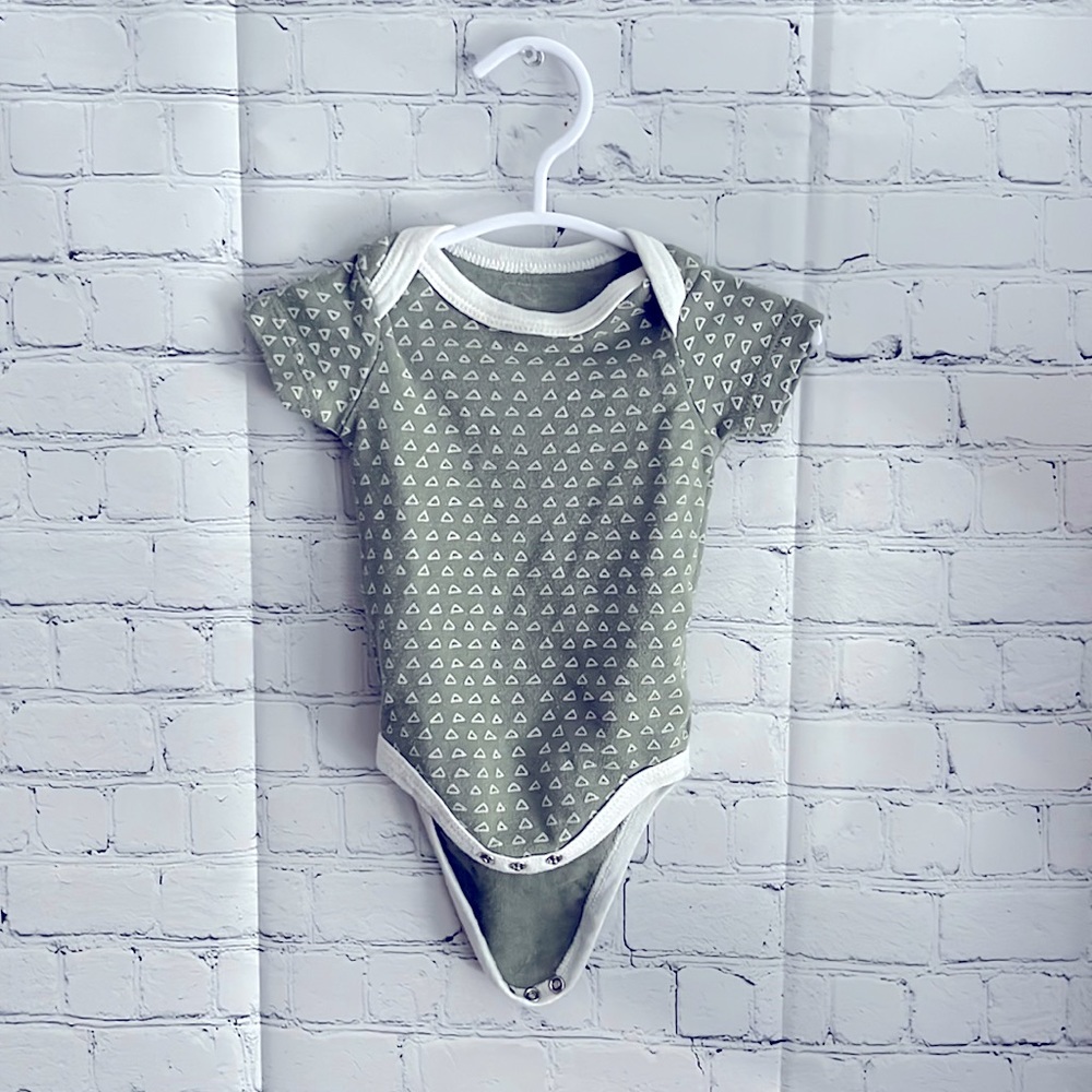 Modern gender neutral onesie